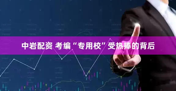 中岩配资 考编“专用校”受热捧的背后